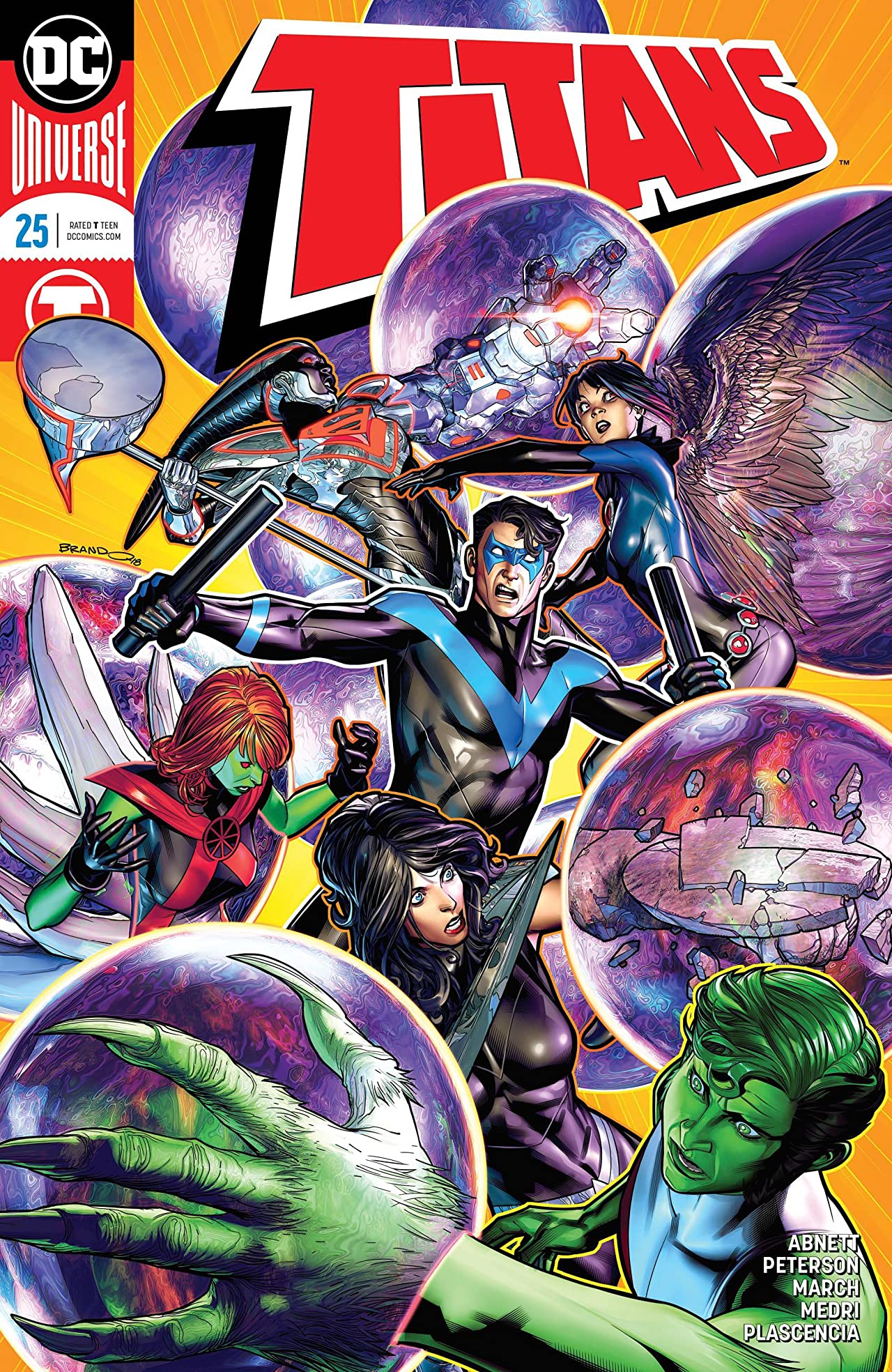 Titans #25 cover