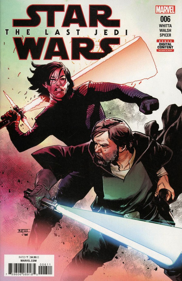 Star Wars: The Last Jedi Adaptation #6 cover