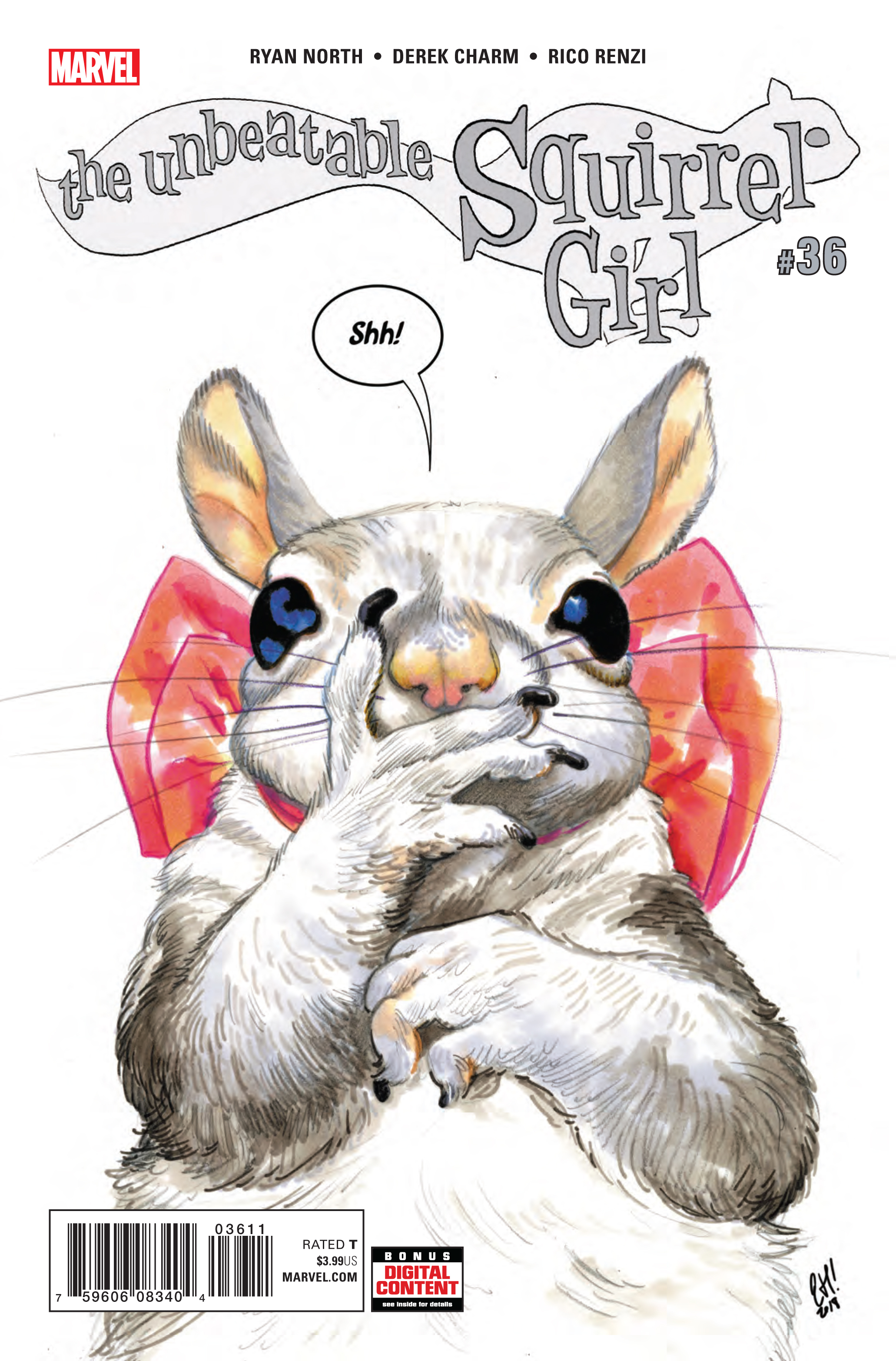 The Unbeatable Squirrel Girl #36 cover