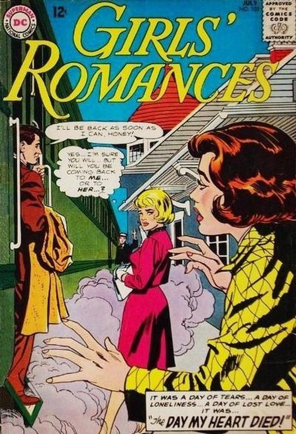 Girls' Romances #102 cover
