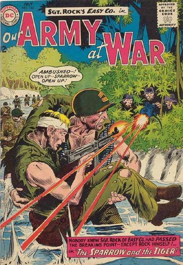 Our Army at War #144 cover