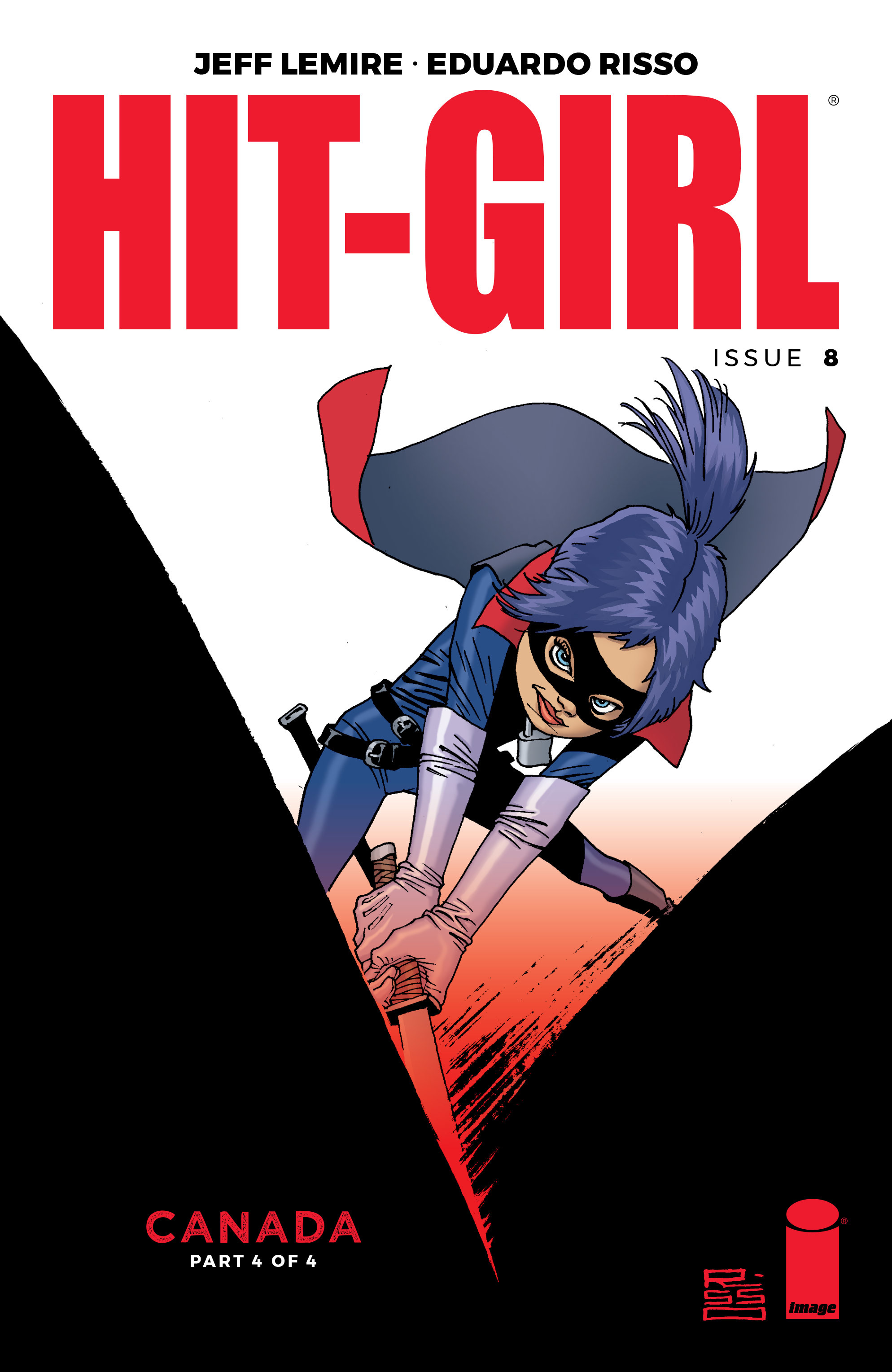 Hit-Girl #8 cover