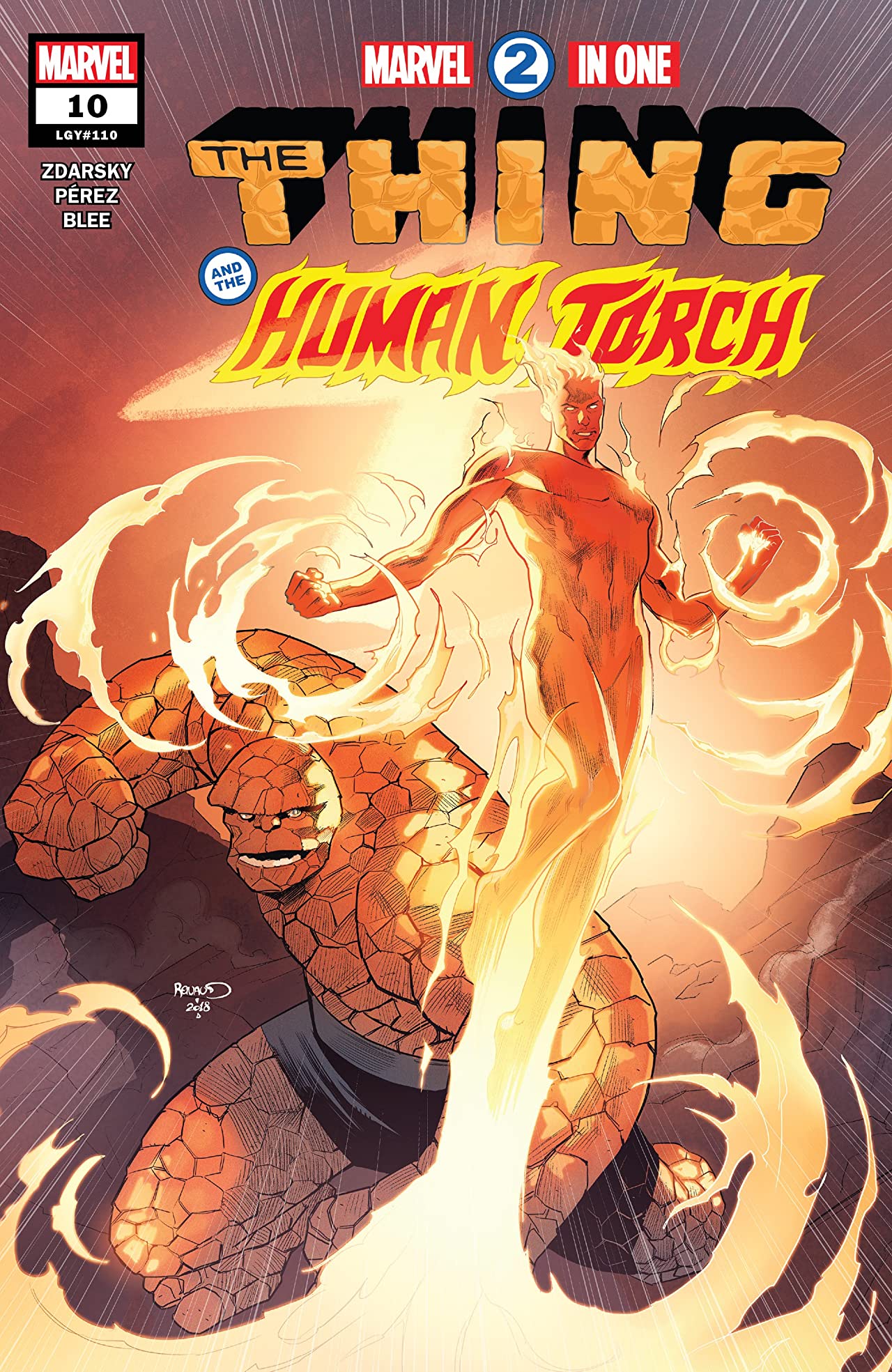Marvel 2-in-One #10 cover