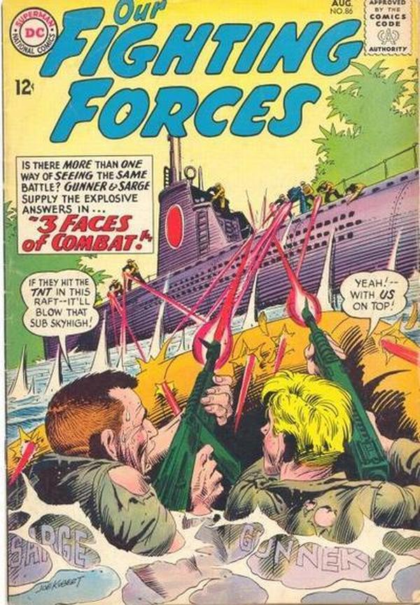 Our Fighting Forces #86 cover