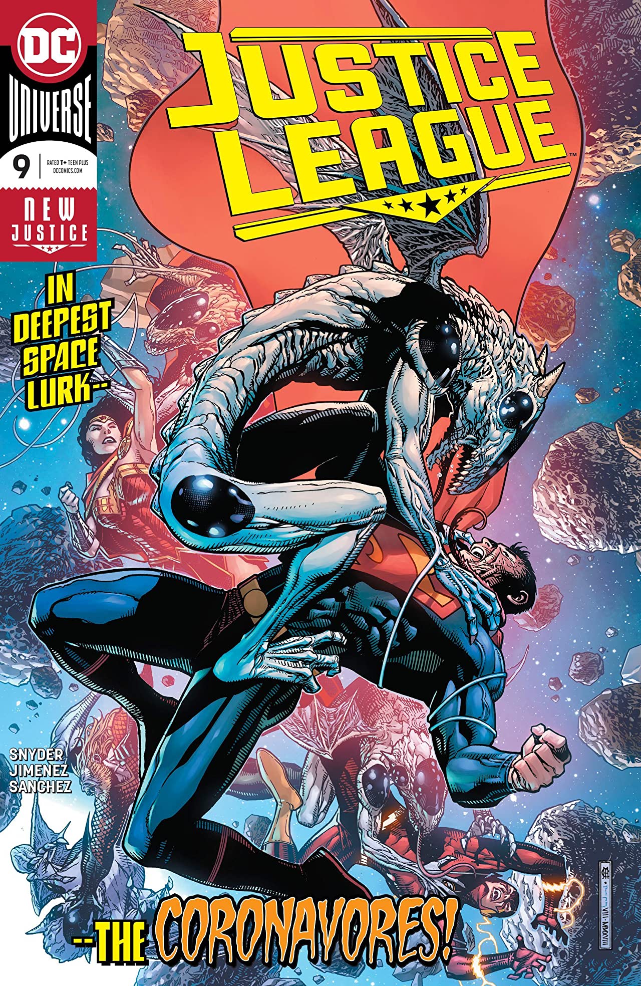 Justice League #9 cover