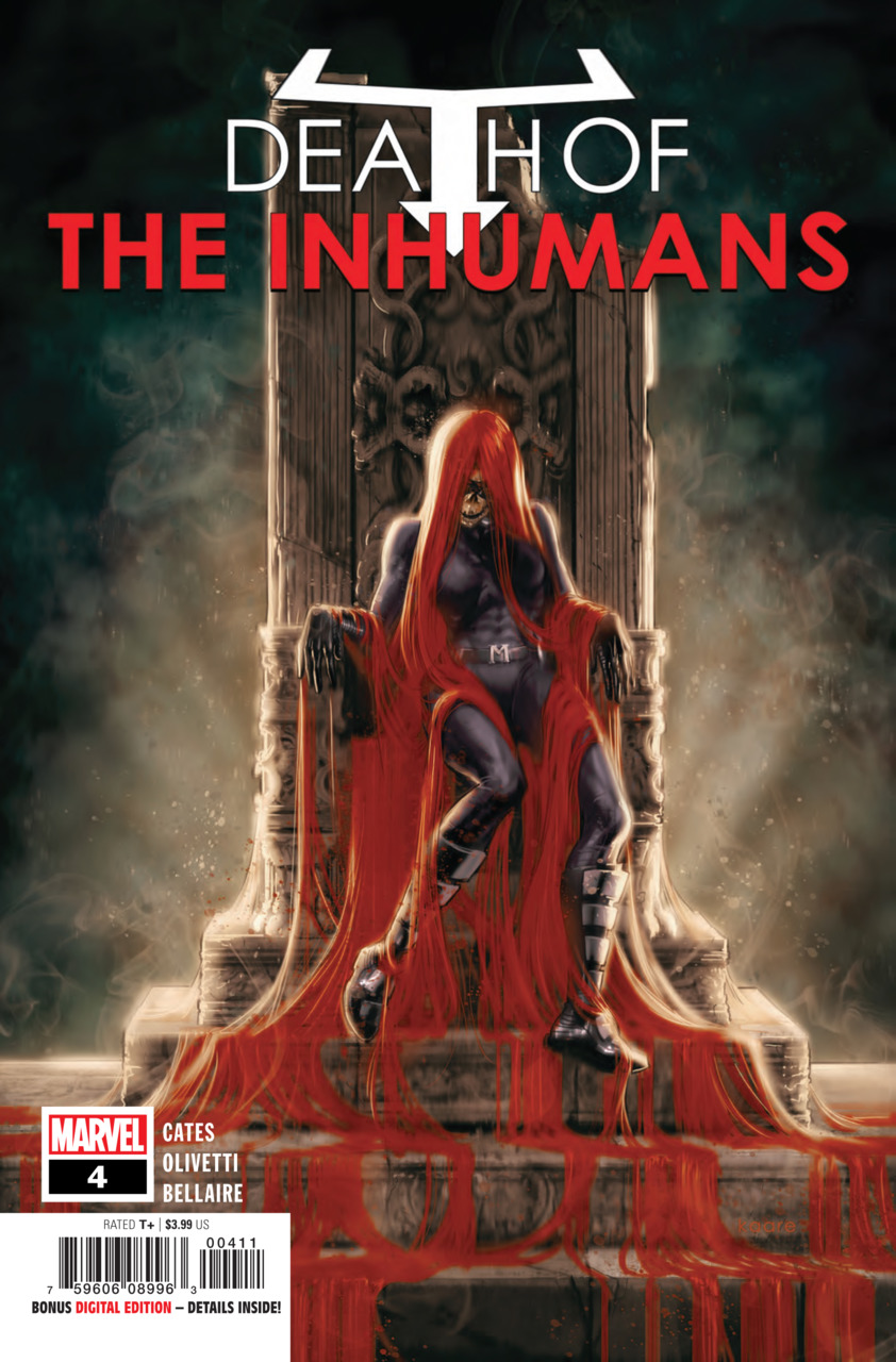 Death of the Inhumans #4 cover