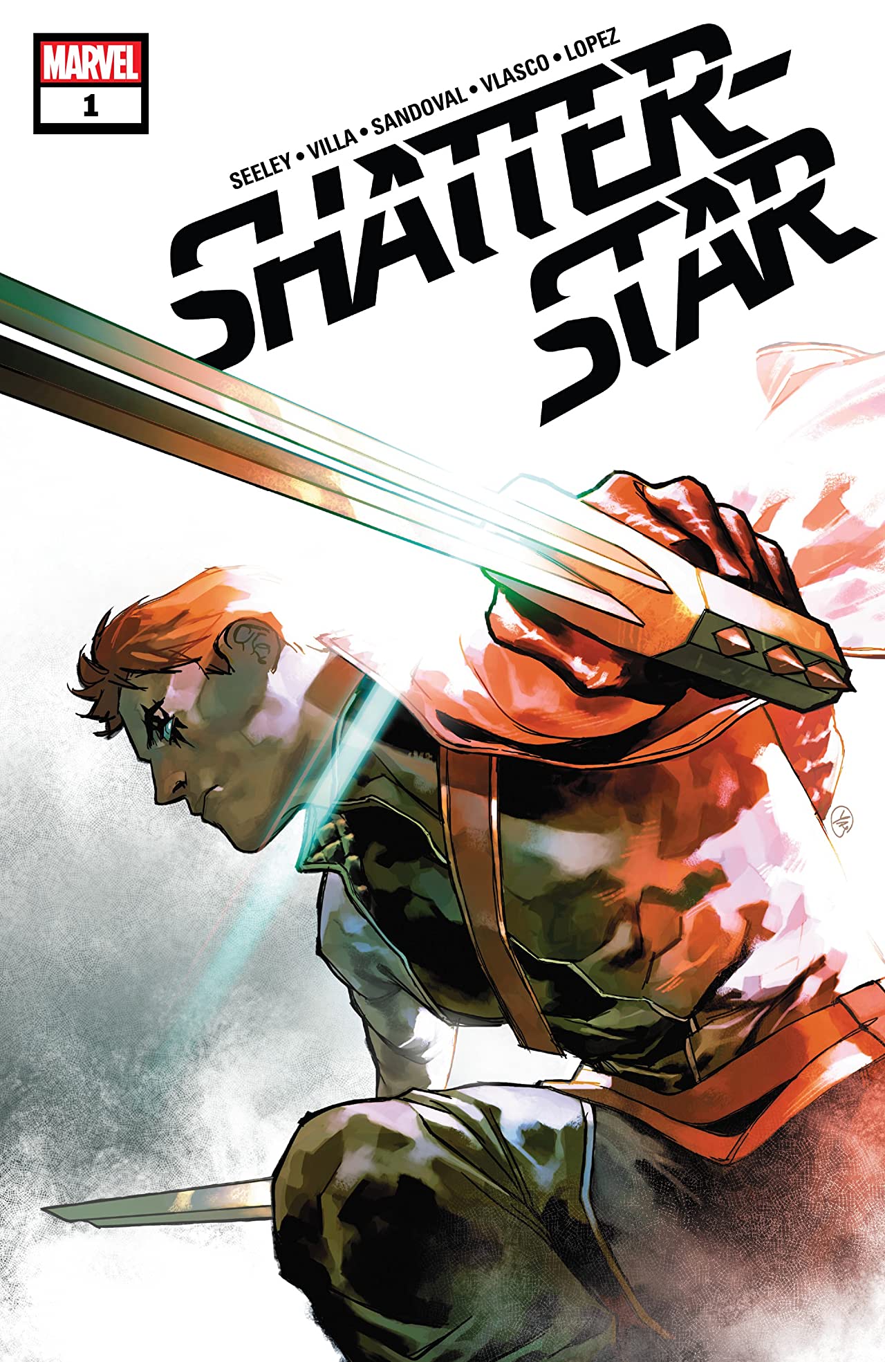 Shatterstar #1 cover