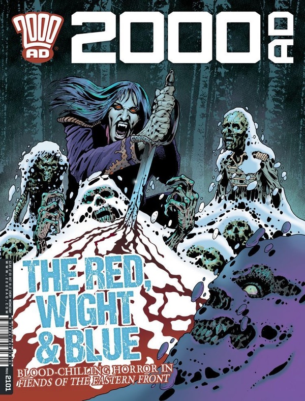 2000 AD #2101 cover