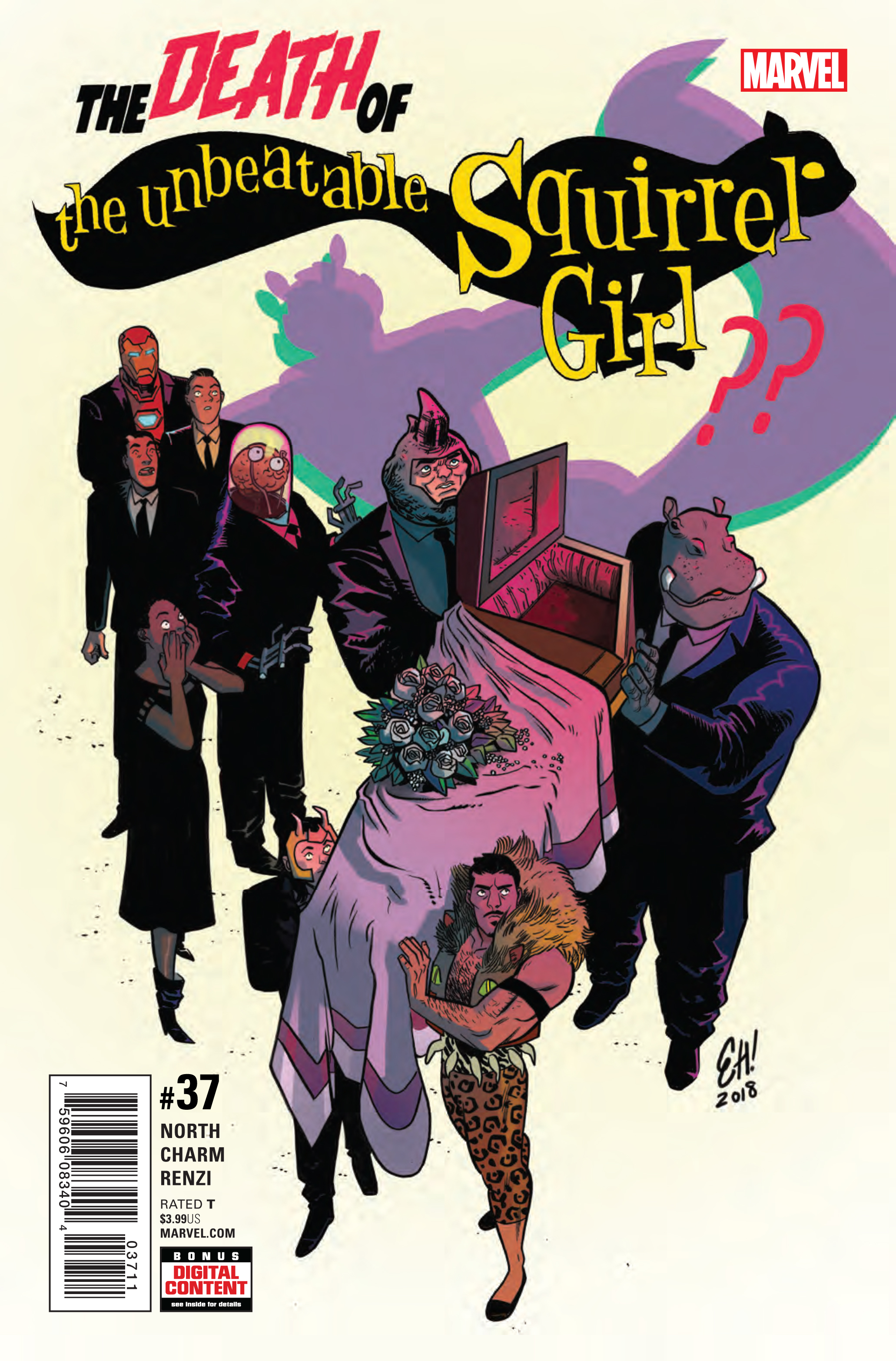 The Unbeatable Squirrel Girl #37 cover