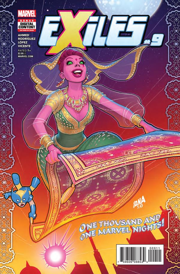 Exiles #9 cover