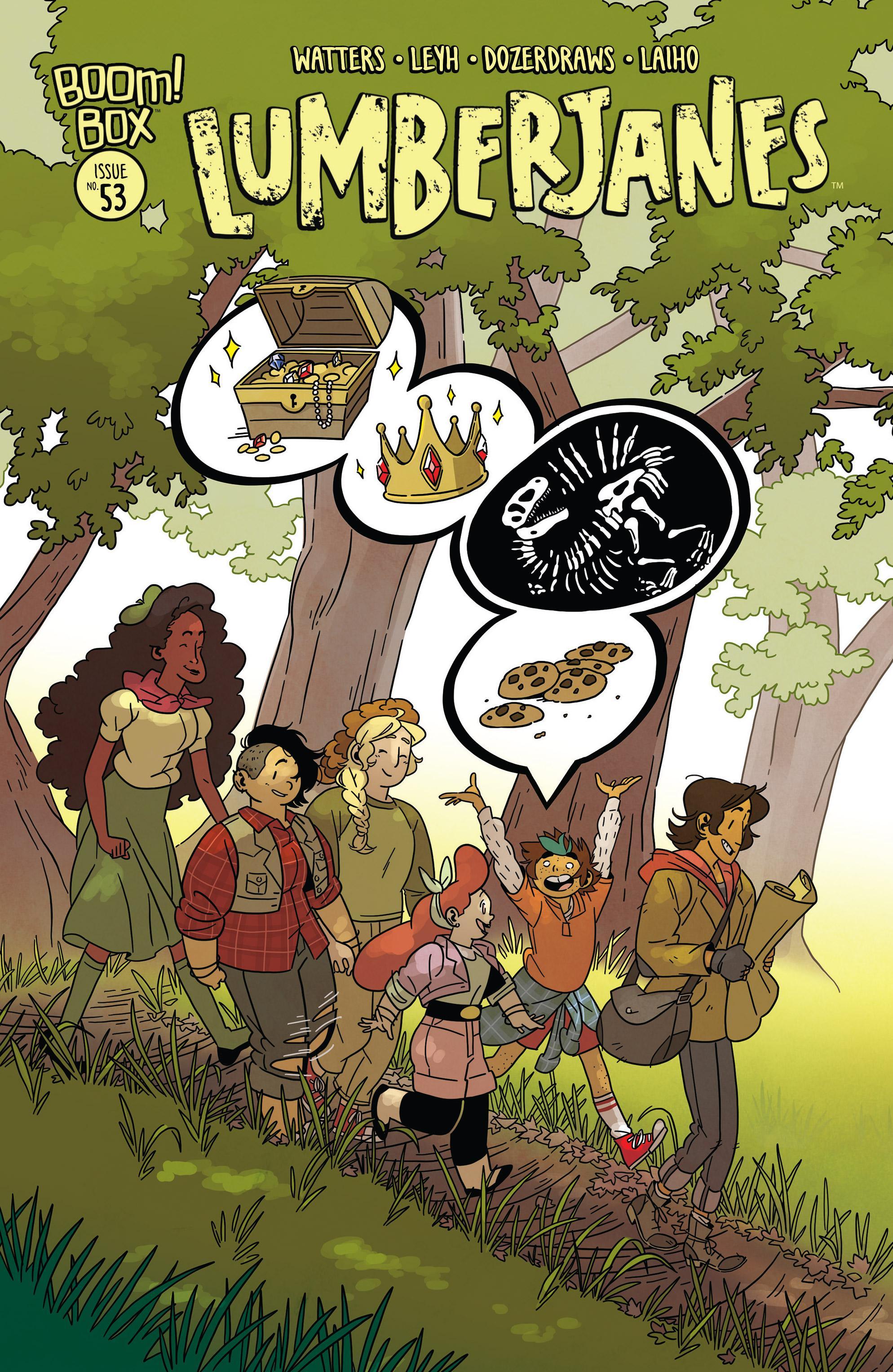 Lumberjanes #53 cover