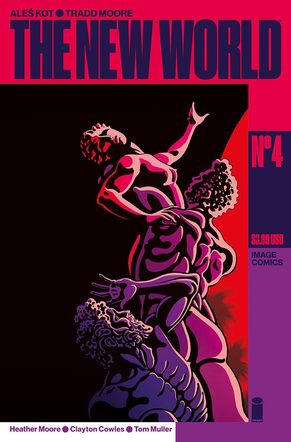 The New World #4 cover