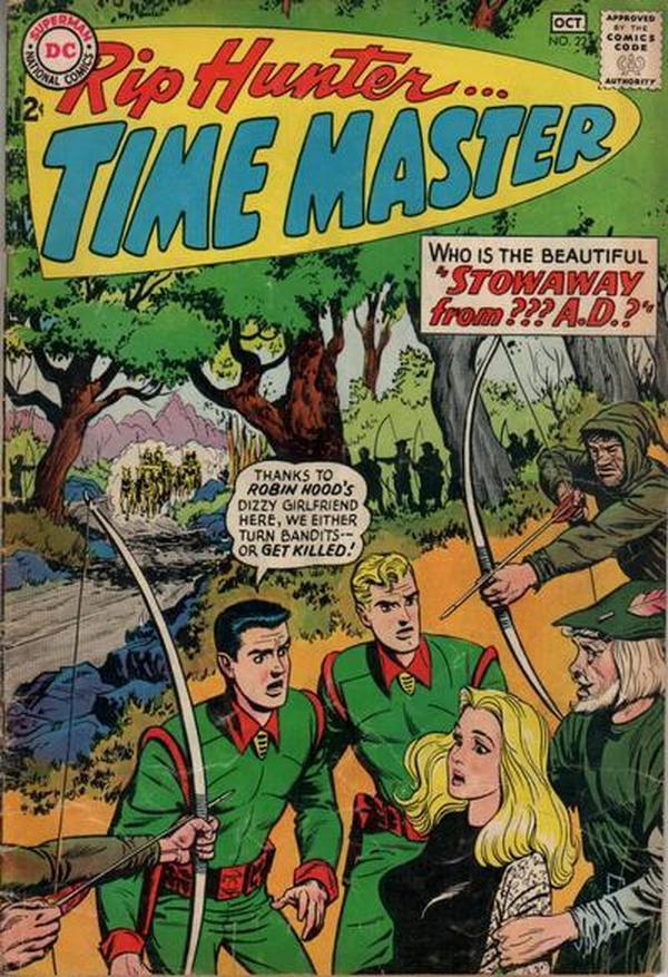 Rip Hunter... Time Master #22 cover