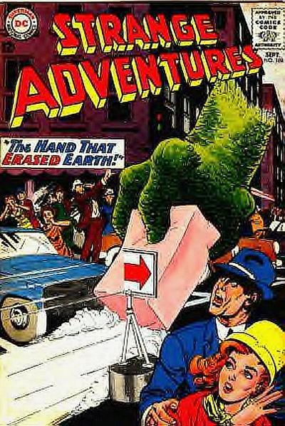 Strange Adventures #168 cover
