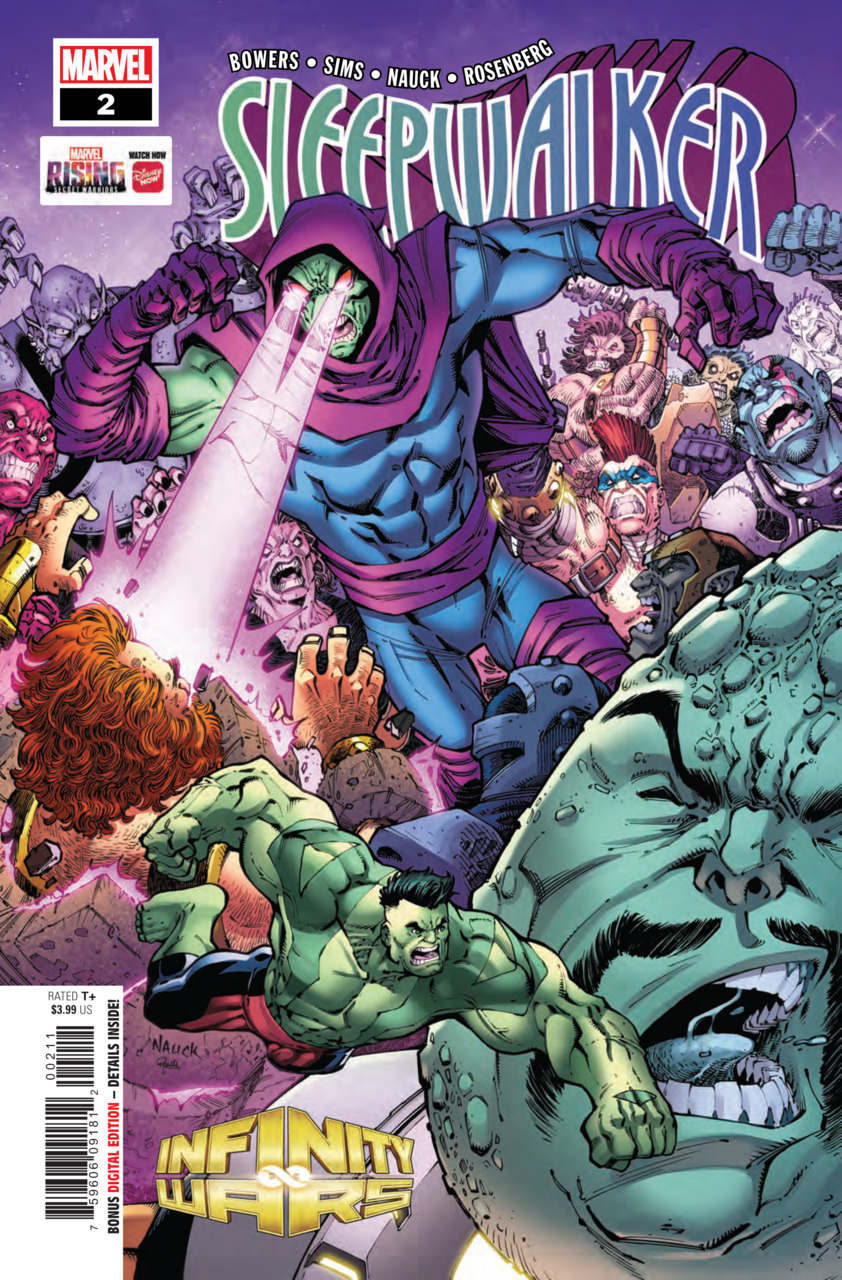 Infinity Wars: Sleepwalker #2 cover