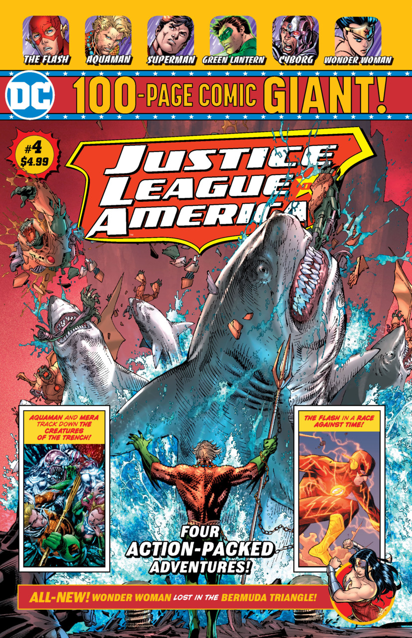 Justice League Giant #4 cover