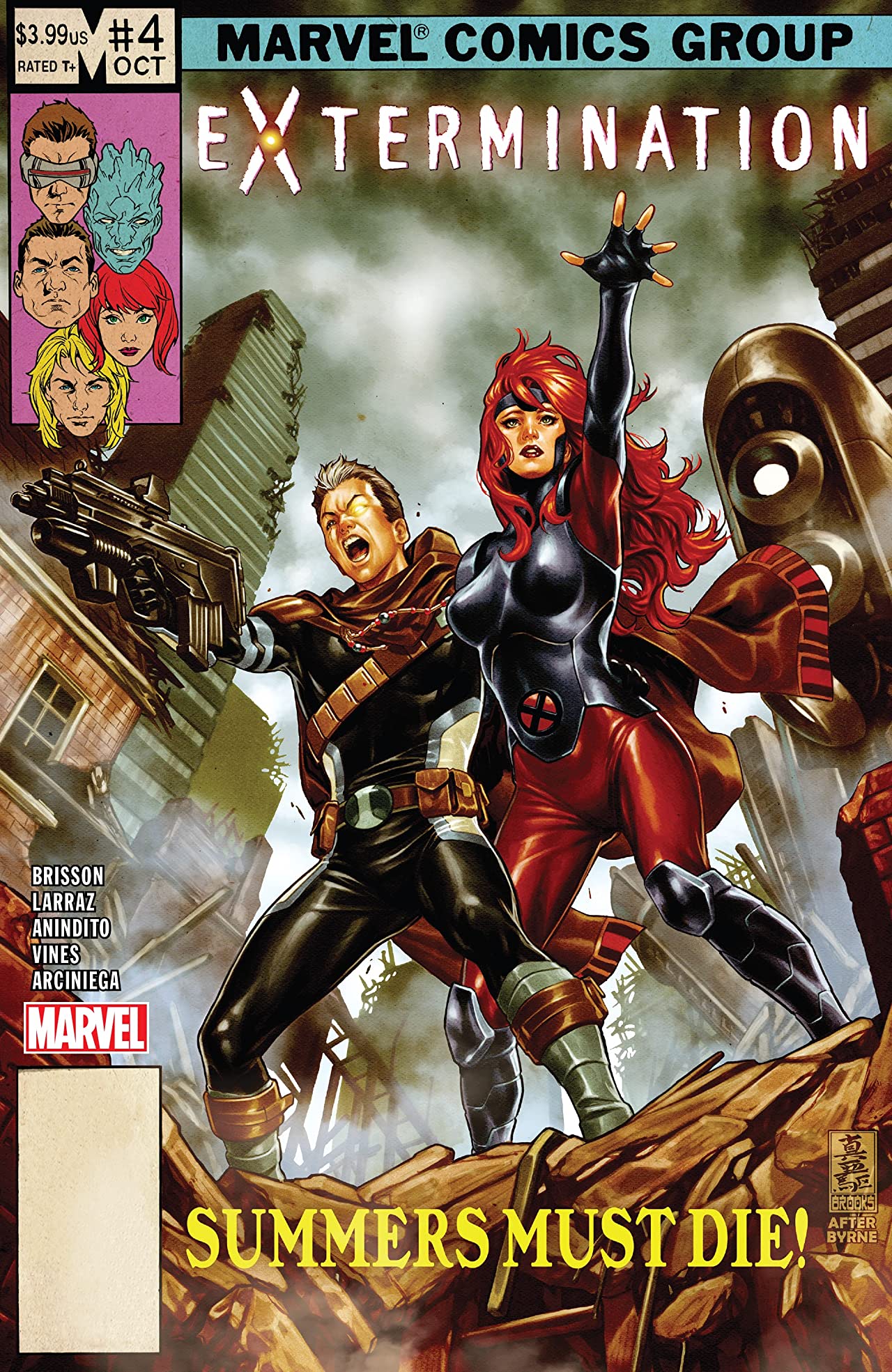 Extermination #4 cover