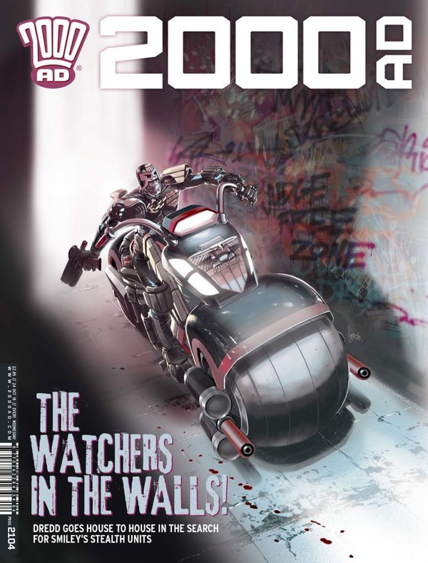 2000 AD #2104 cover