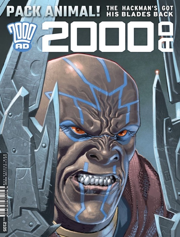 2000 AD #2105 cover