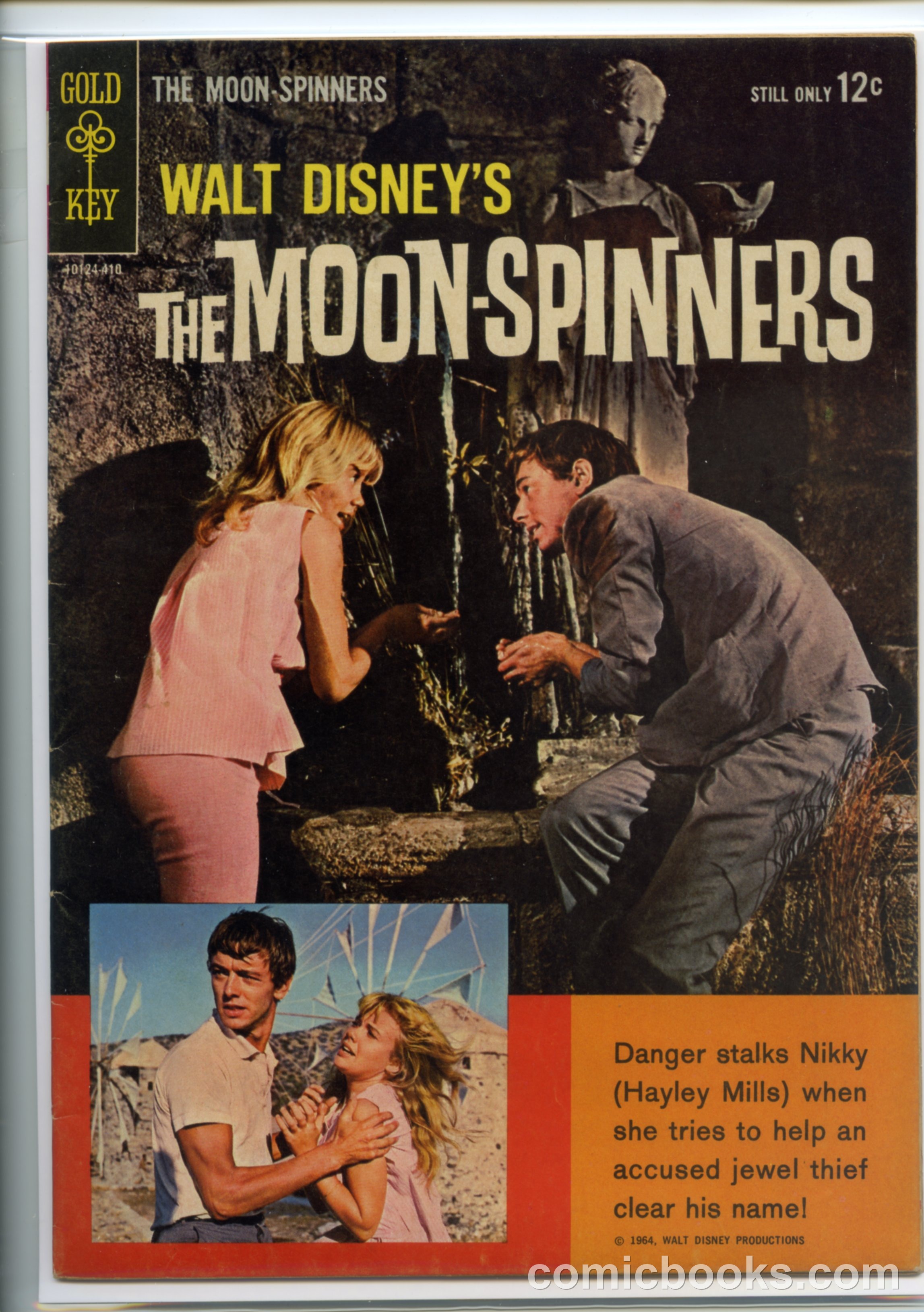 Walt Disney's the Moon-Spinners #[nn] cover