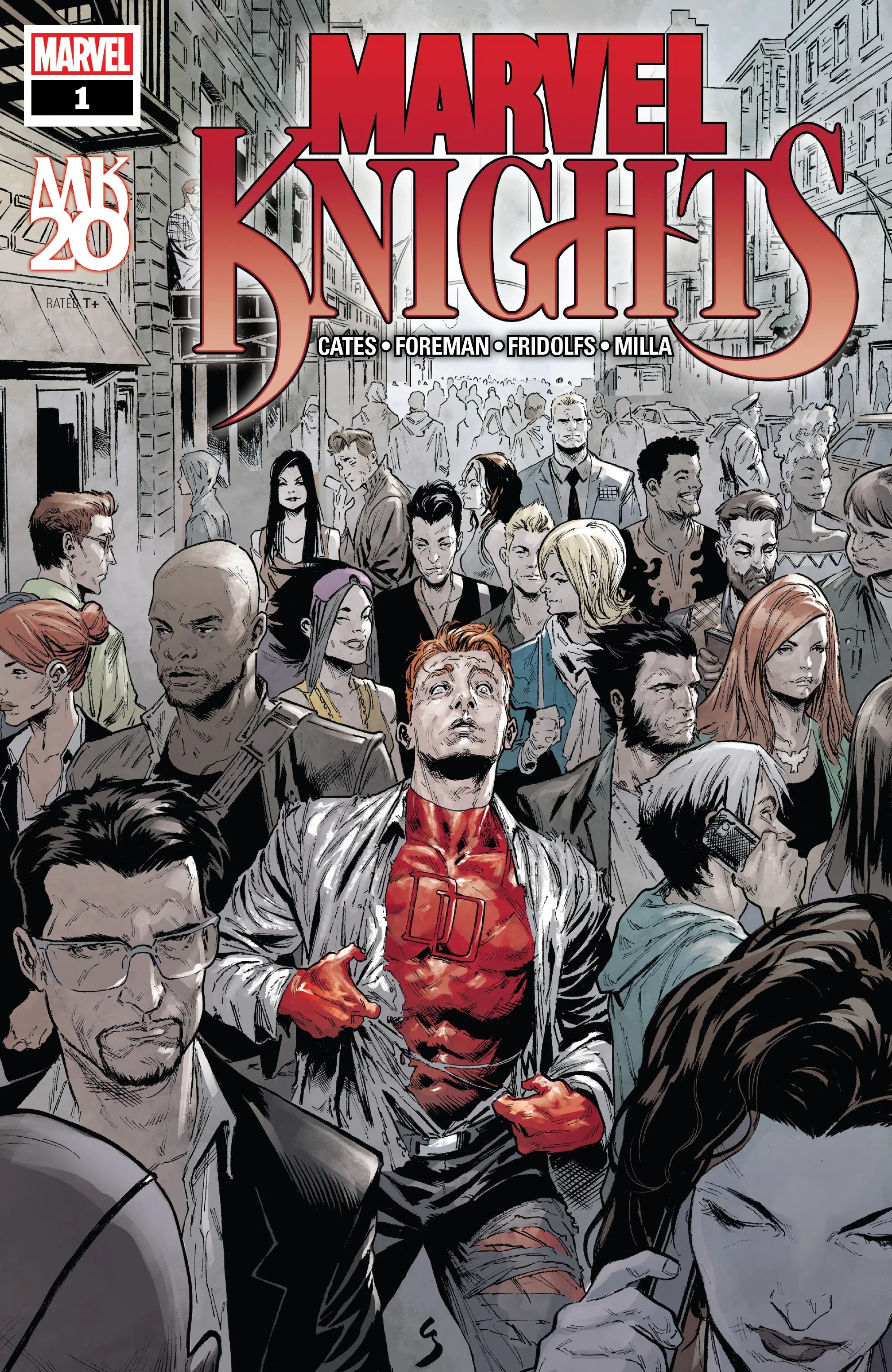 Marvel Knights 20th #1 cover