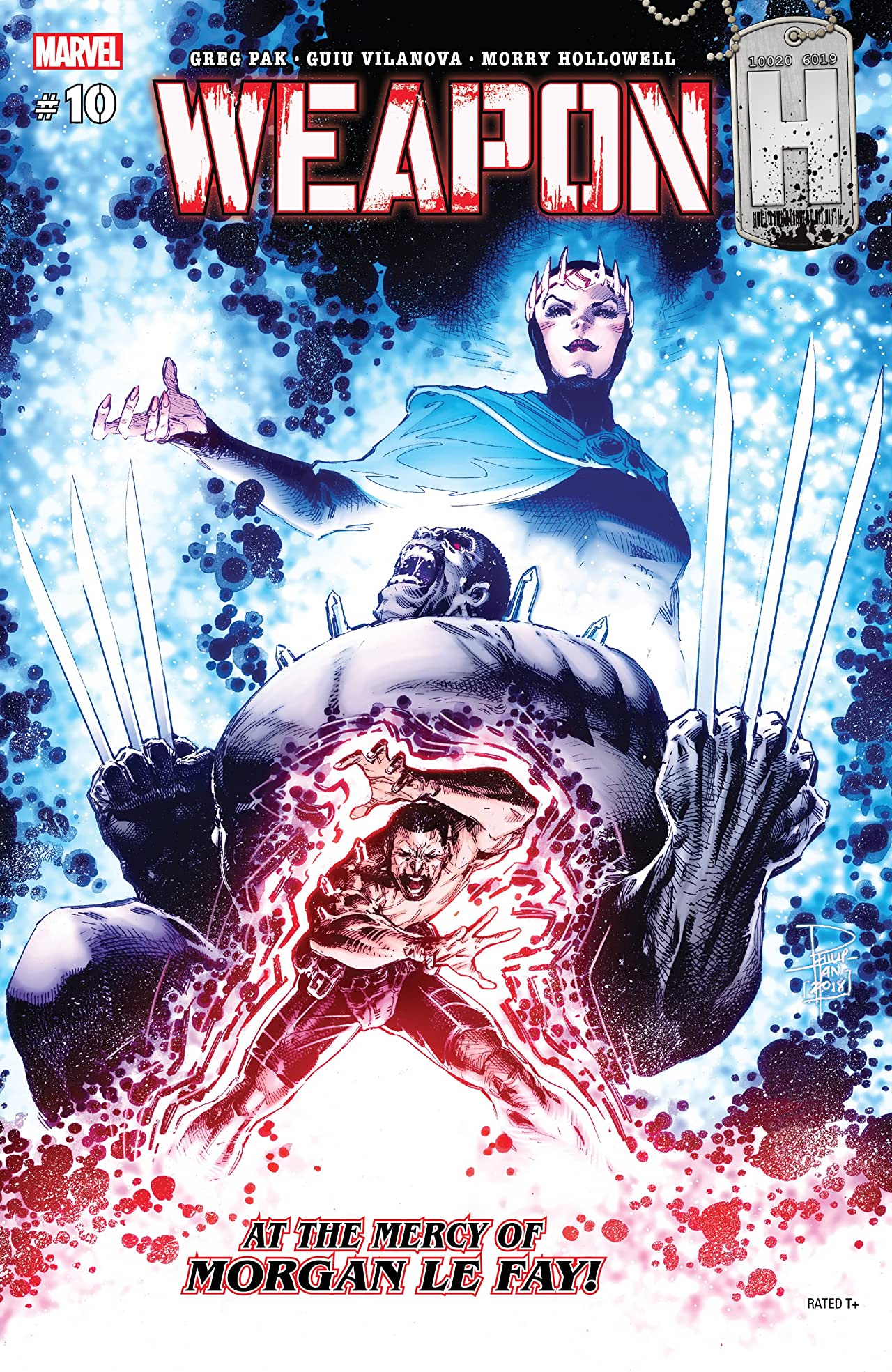 Weapon H #10 cover