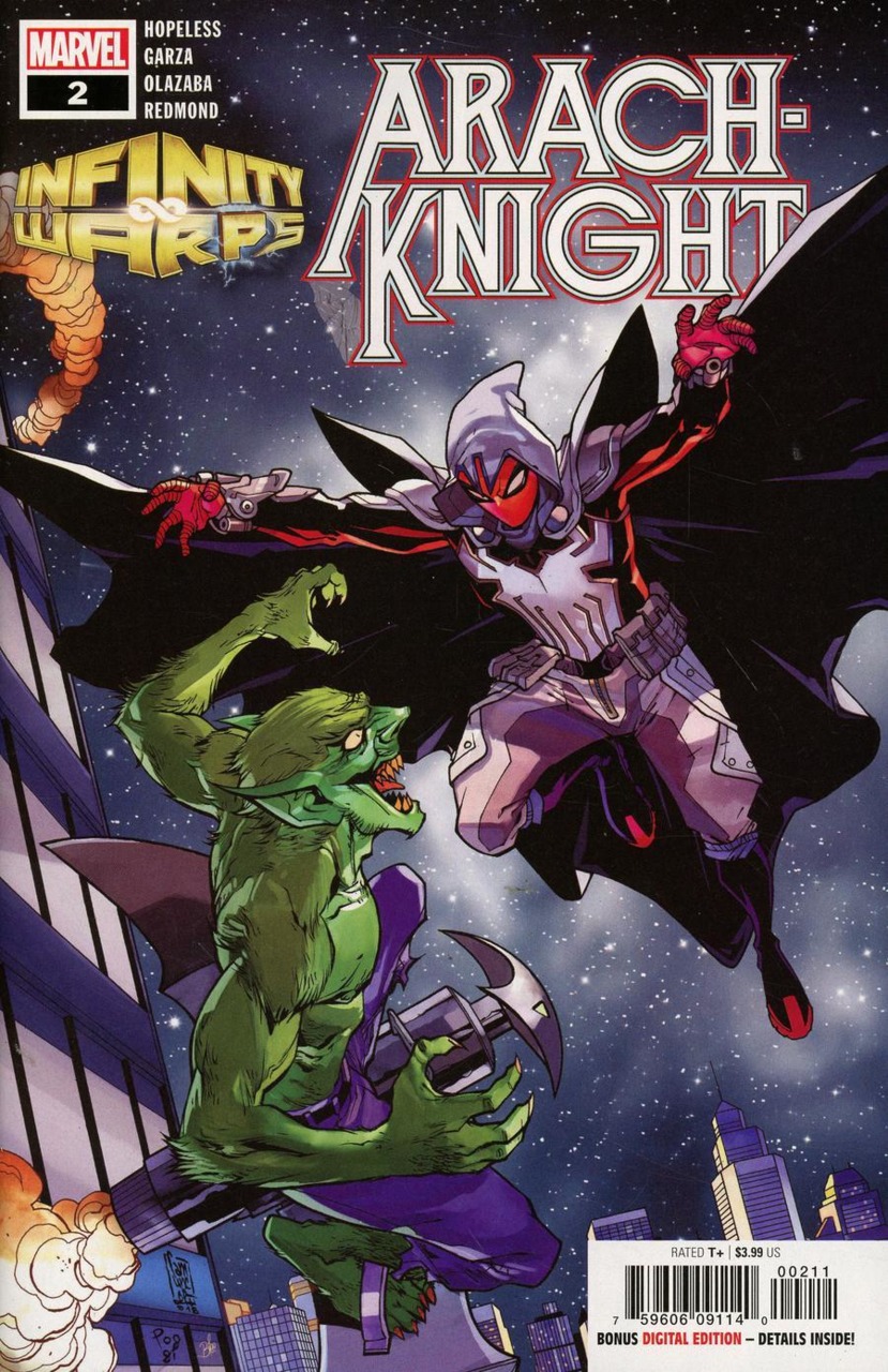 Infinity Wars: Arachknight #2 cover