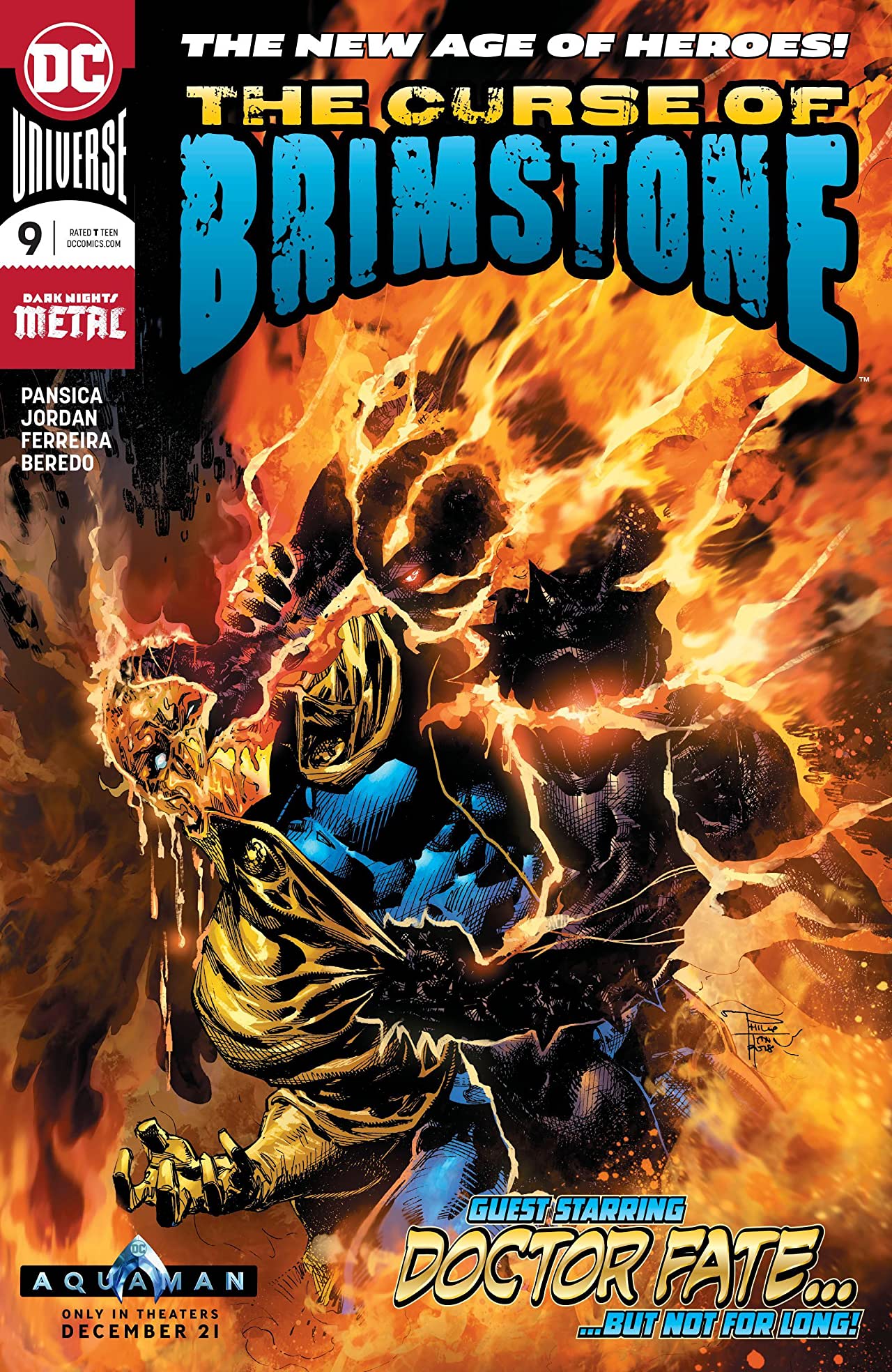 The Curse of Brimstone #9 cover