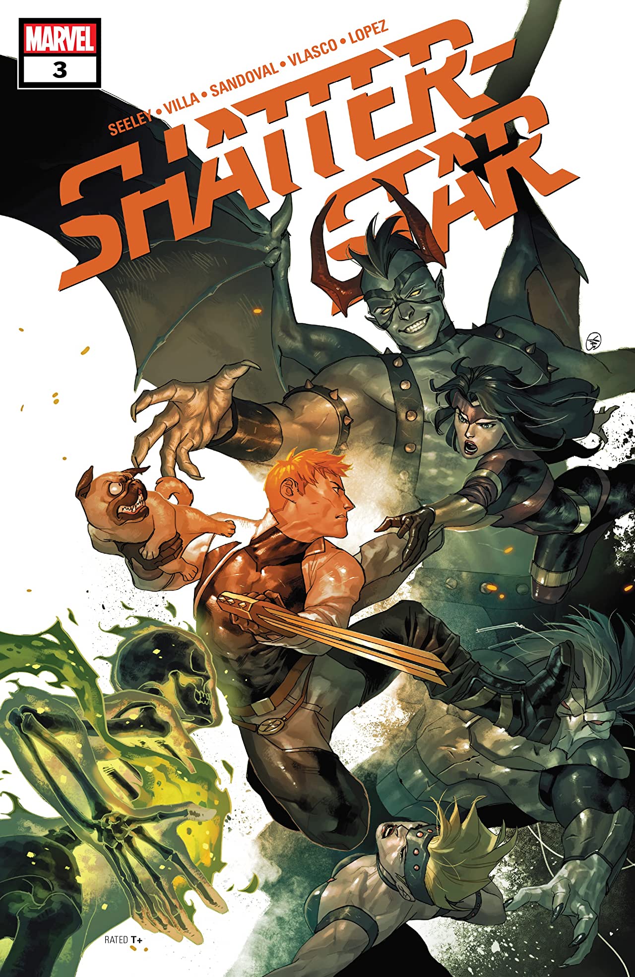 Shatterstar #3 cover