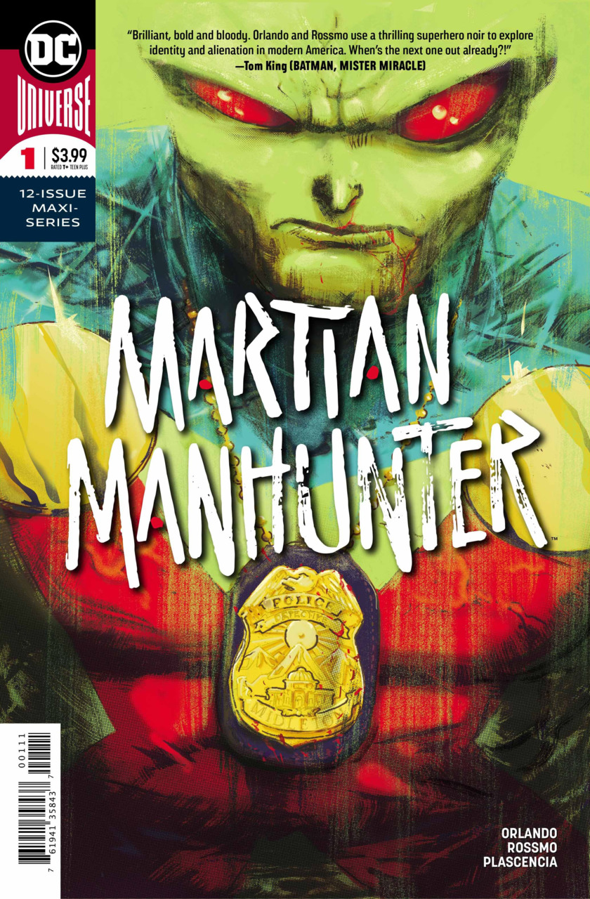Martian Manhunter #1 cover