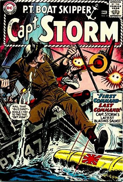 Capt. Storm #4 cover