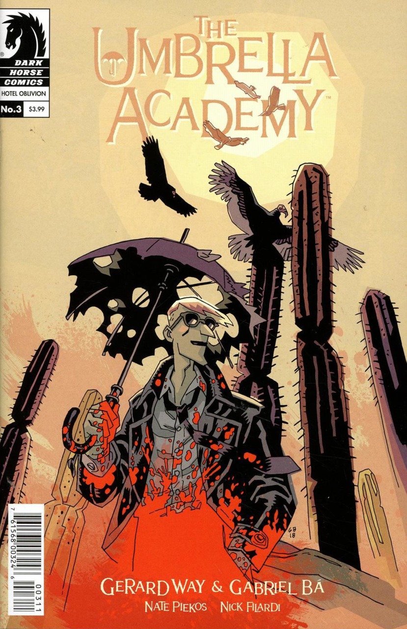 The Umbrella Academy: Hotel Oblivion #3 cover