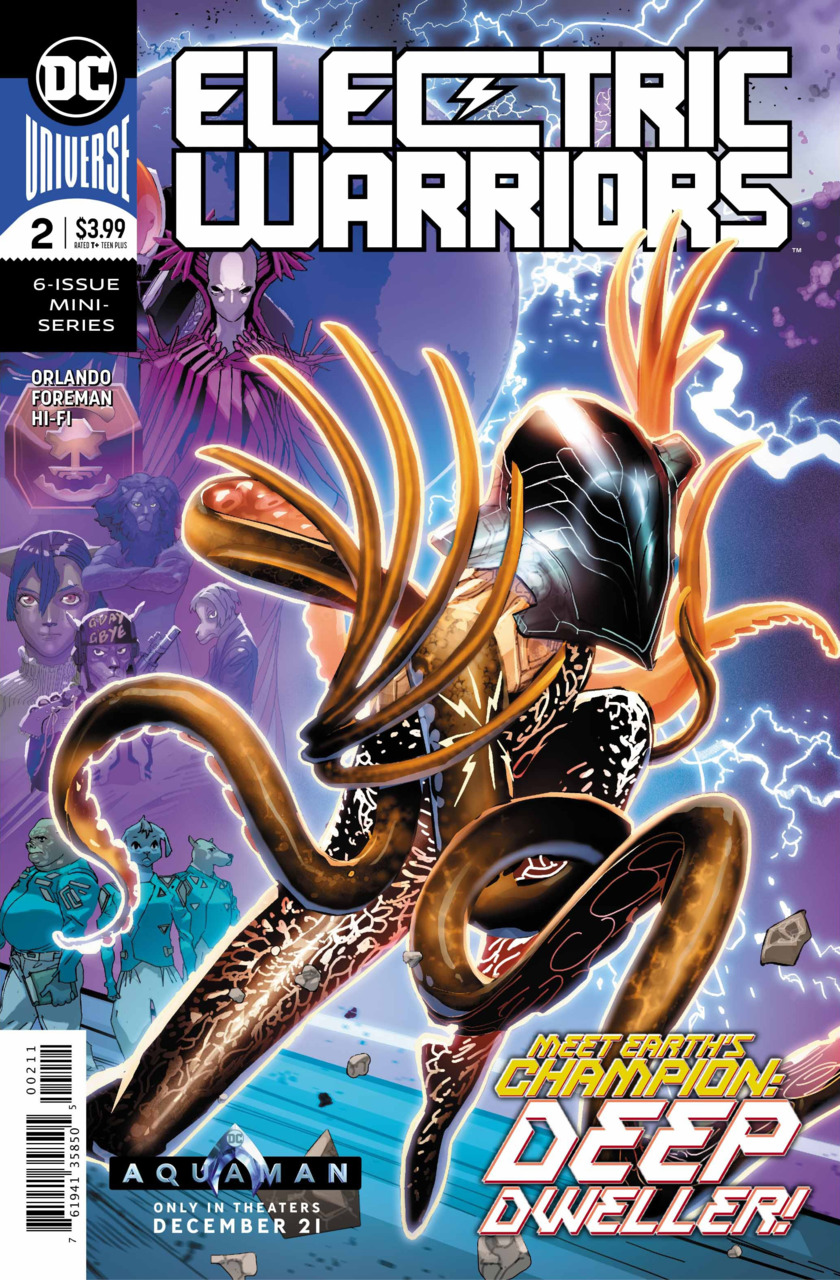 Electric Warriors #2 cover