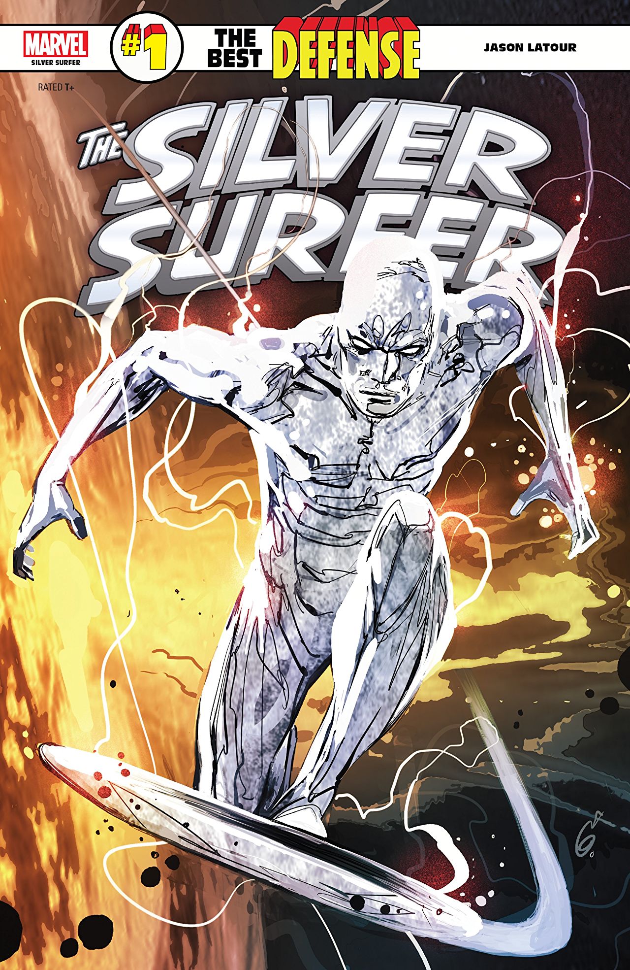 Silver Surfer: The Best Defense #1 cover