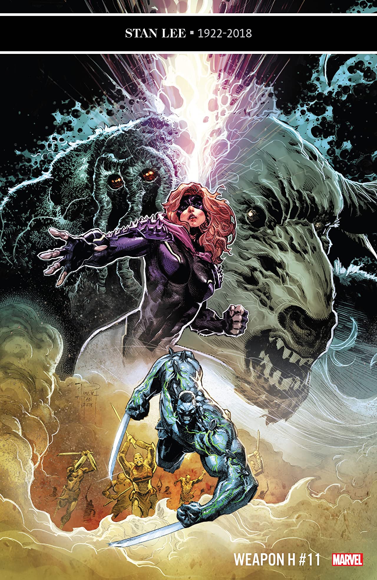 Weapon H #11 cover