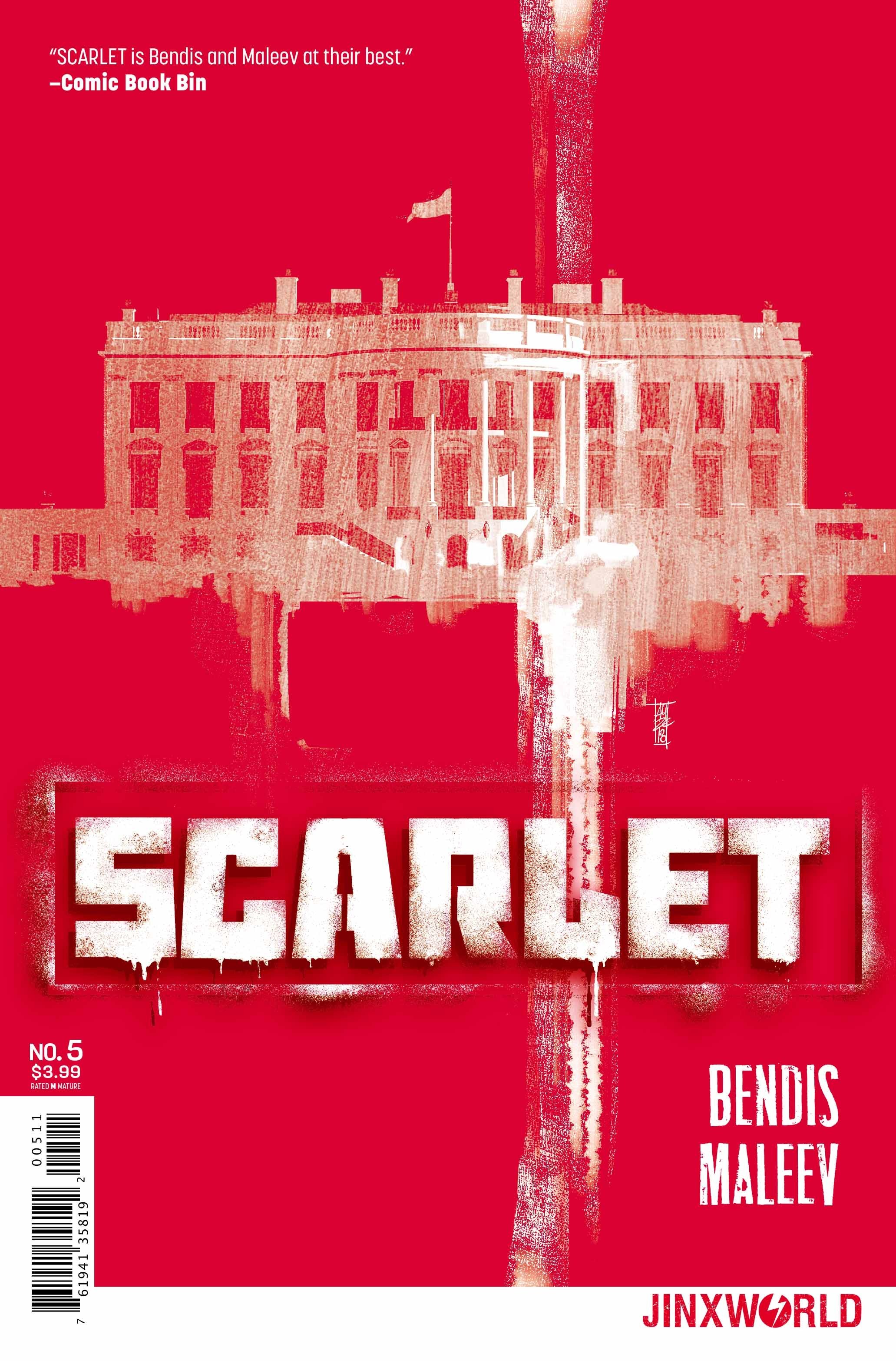 Scarlet #5 cover