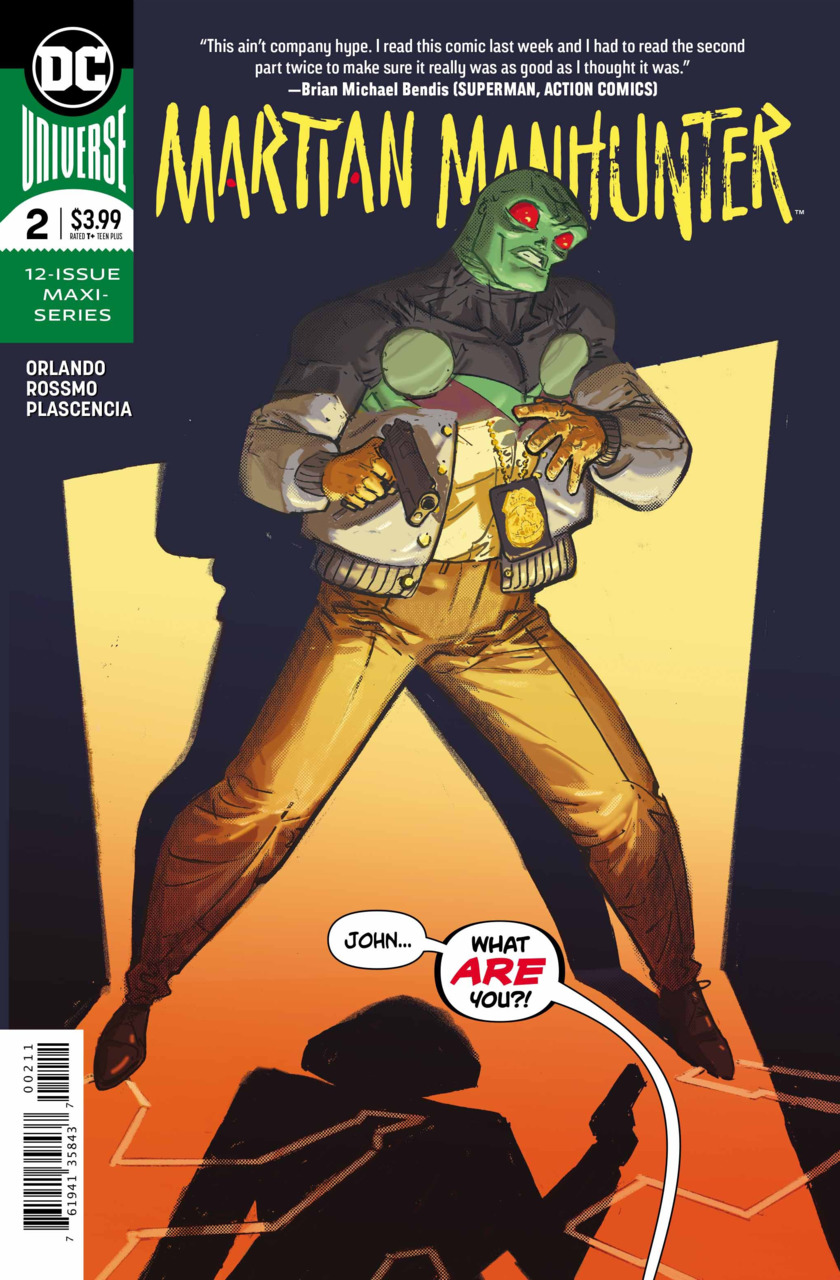 Martian Manhunter #2 cover