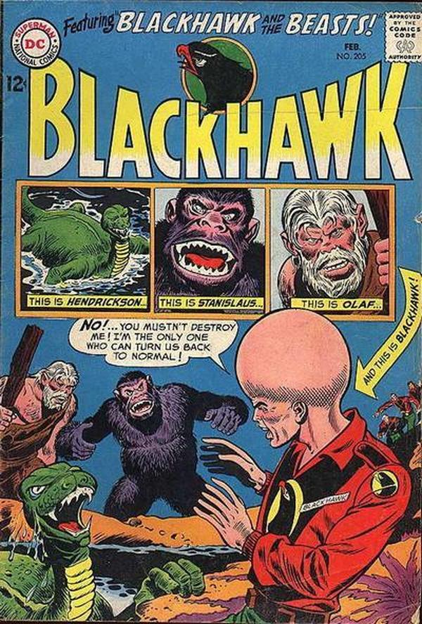 Blackhawk #205 cover