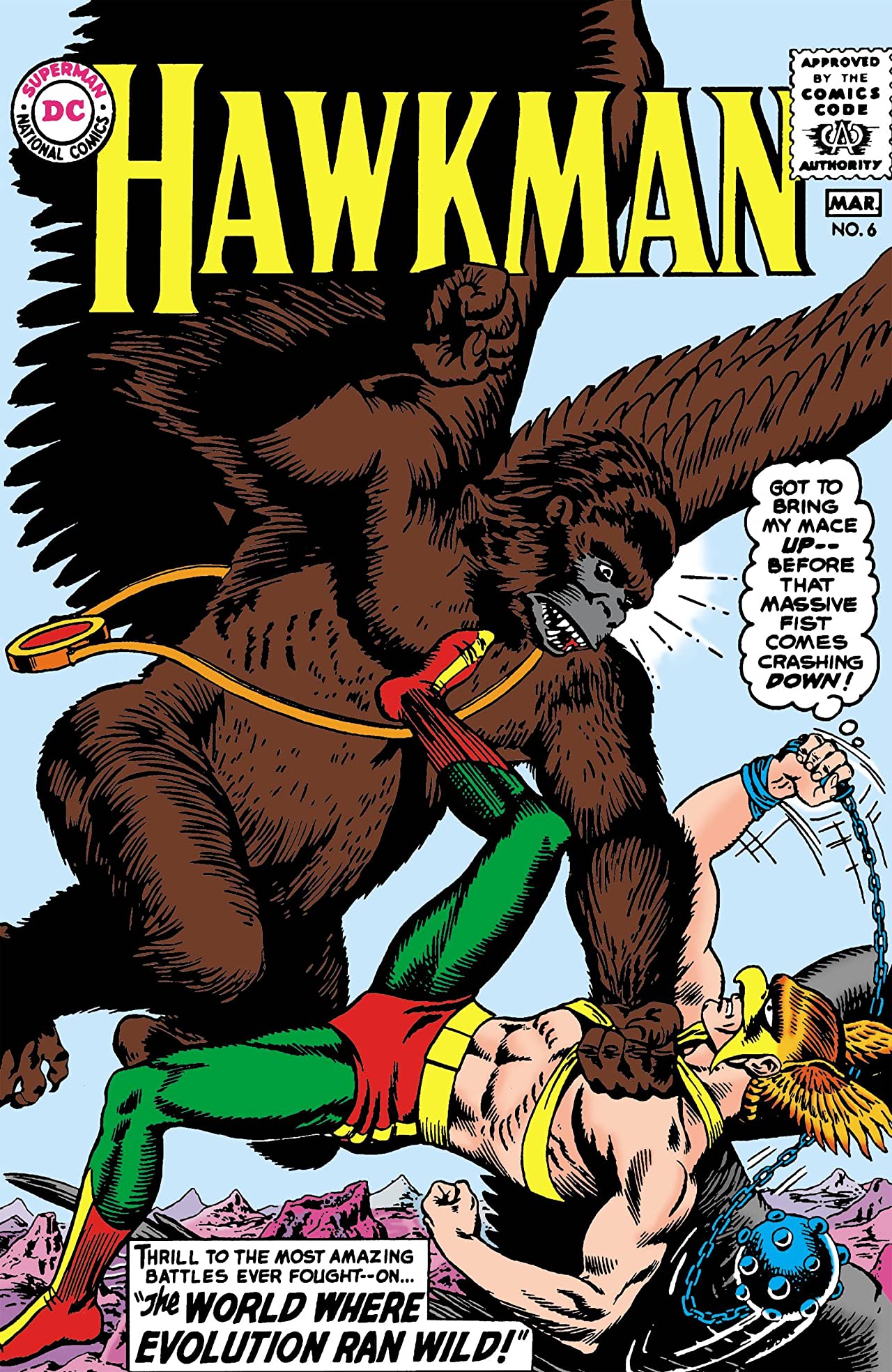 Hawkman #6 cover