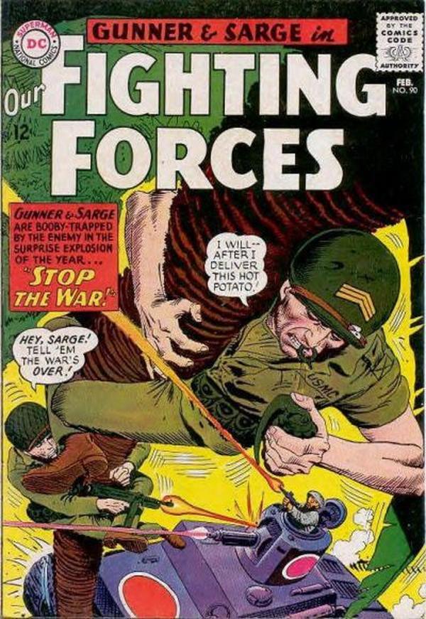 Our Fighting Forces #90 cover