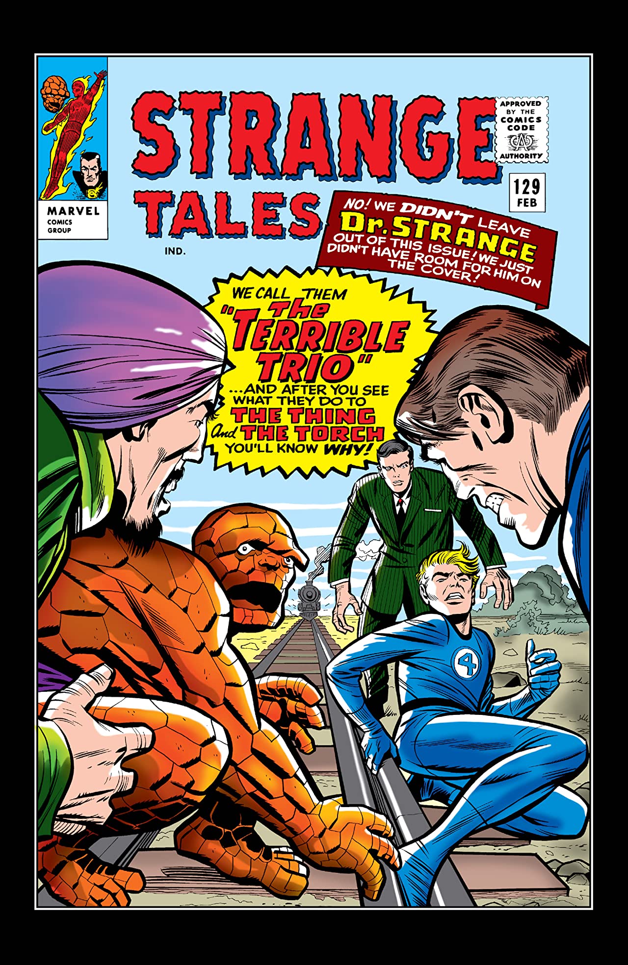 Strange Tales #129 cover