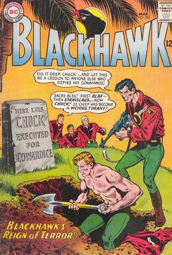 Blackhawk #206 cover