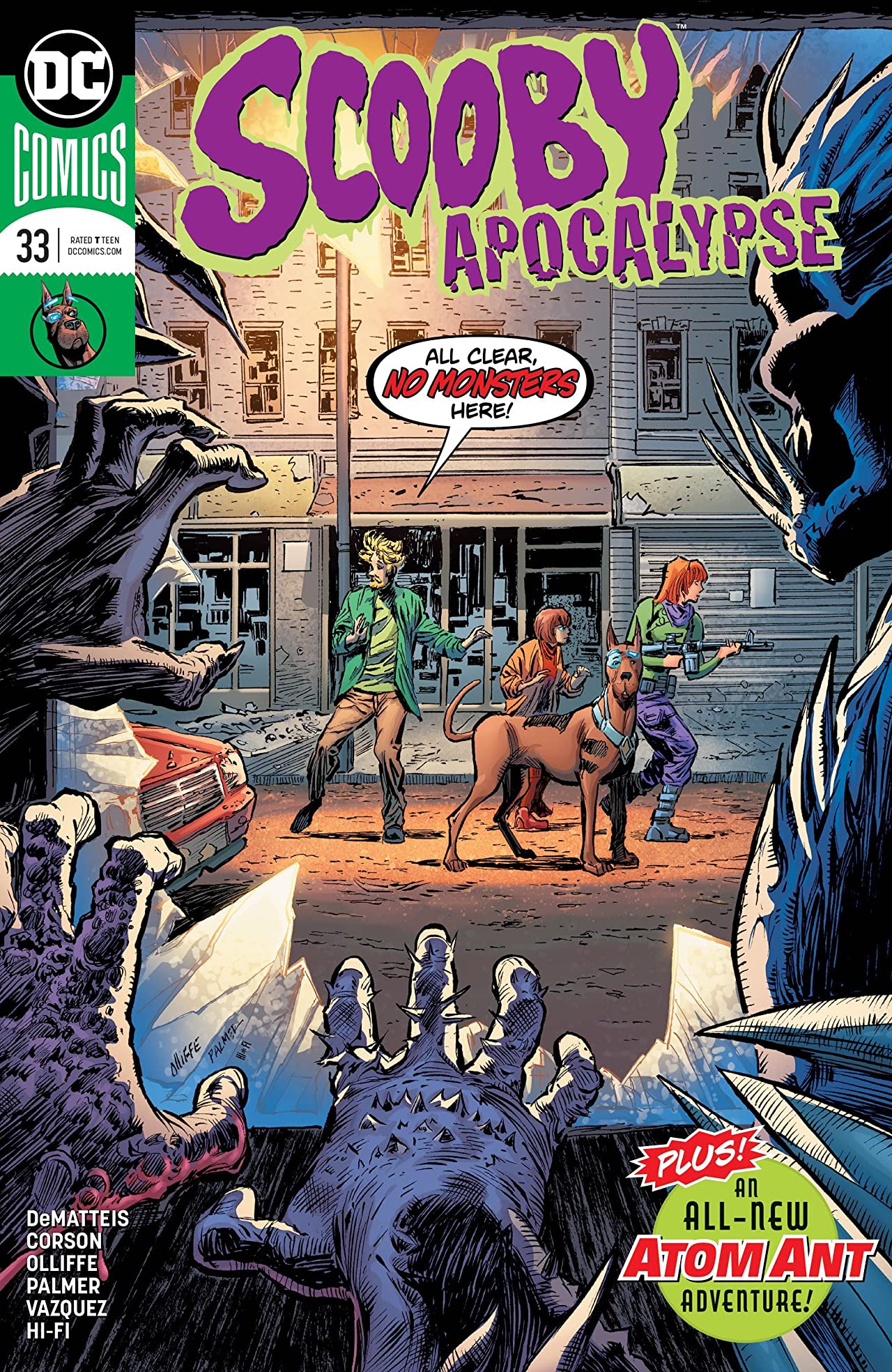Scooby Apocalypse #33 cover