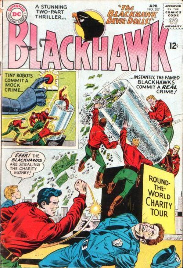 Blackhawk #207 cover