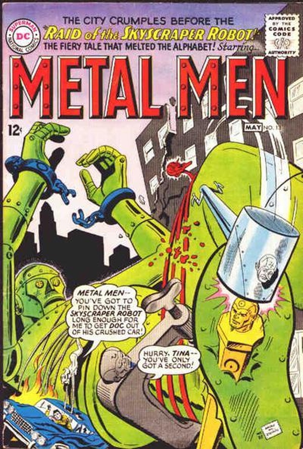 Metal Men #13 cover