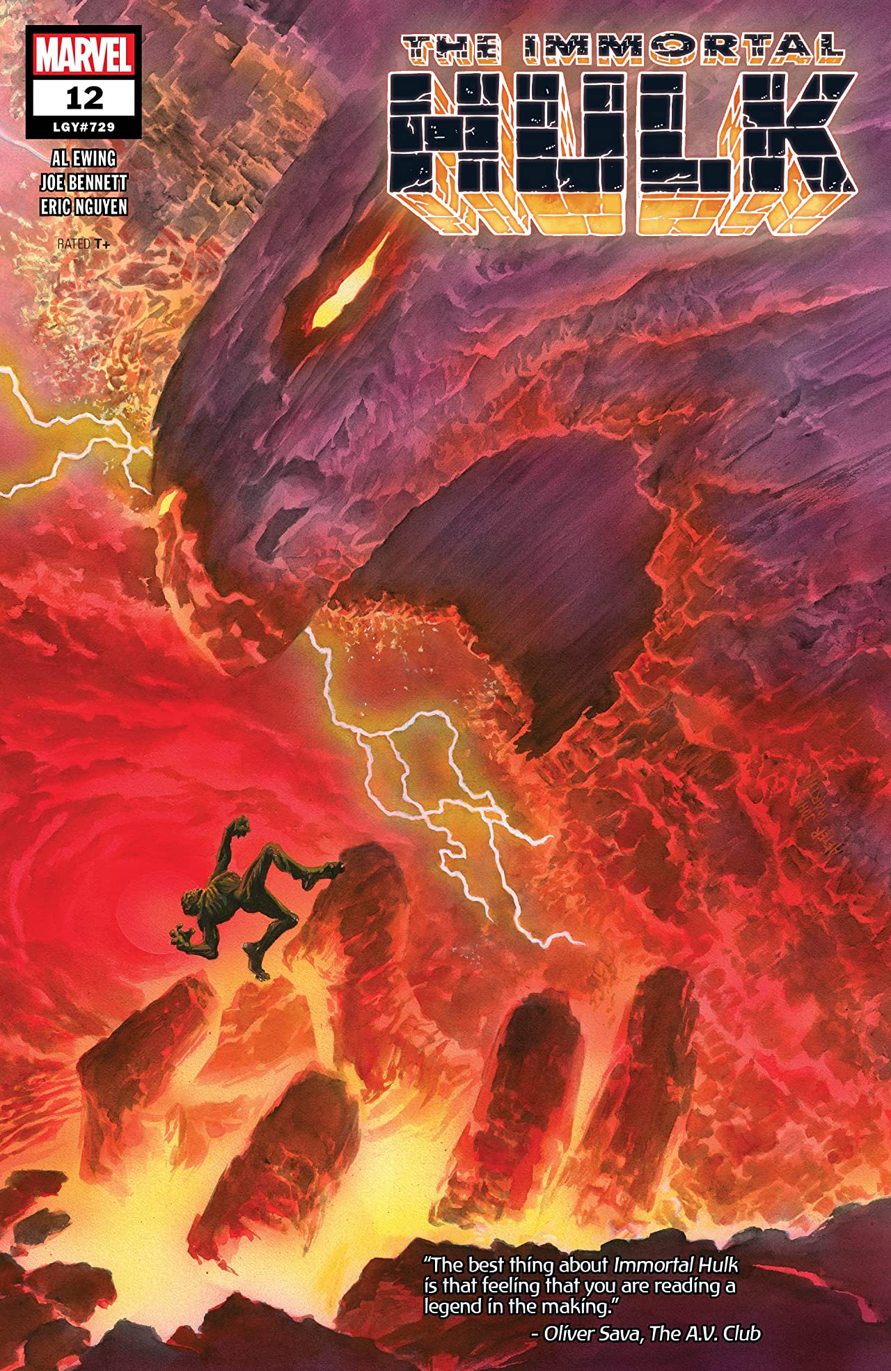 Immortal Hulk #12 cover