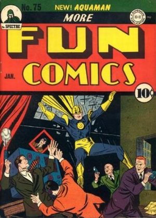 More Fun Comics #75 cover