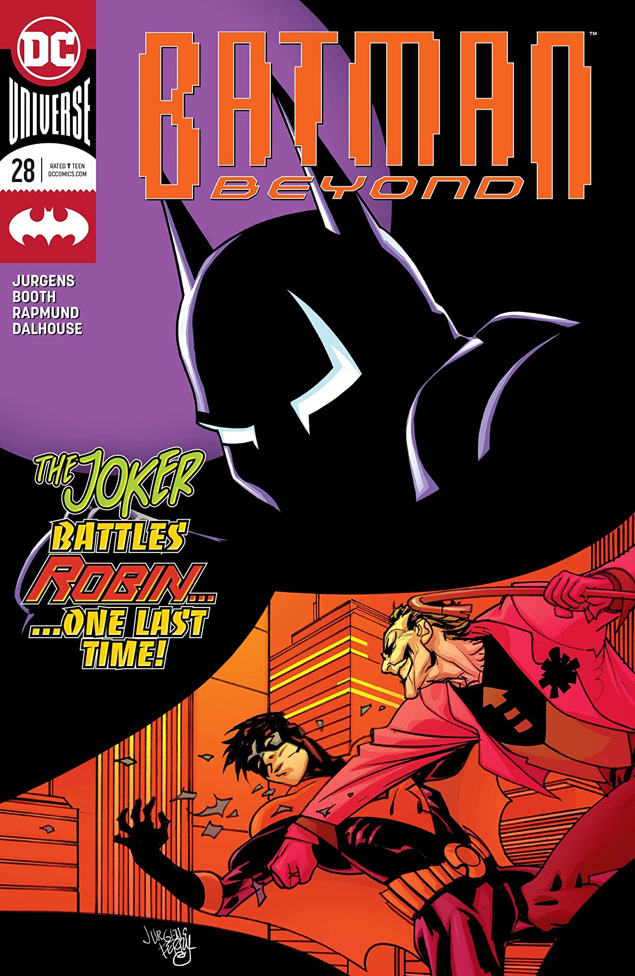Batman Beyond #28 cover