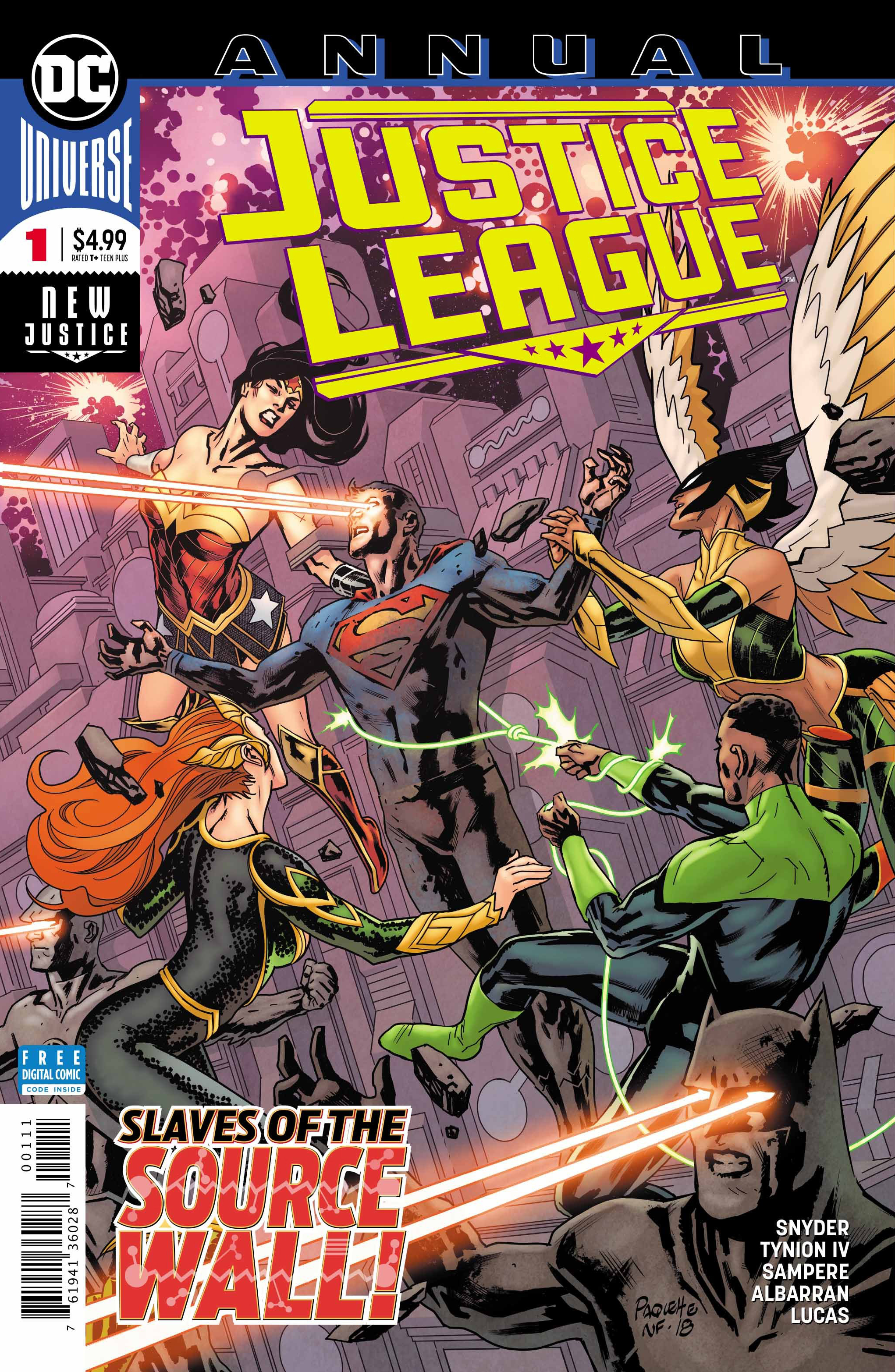Justice League Annual #1 cover