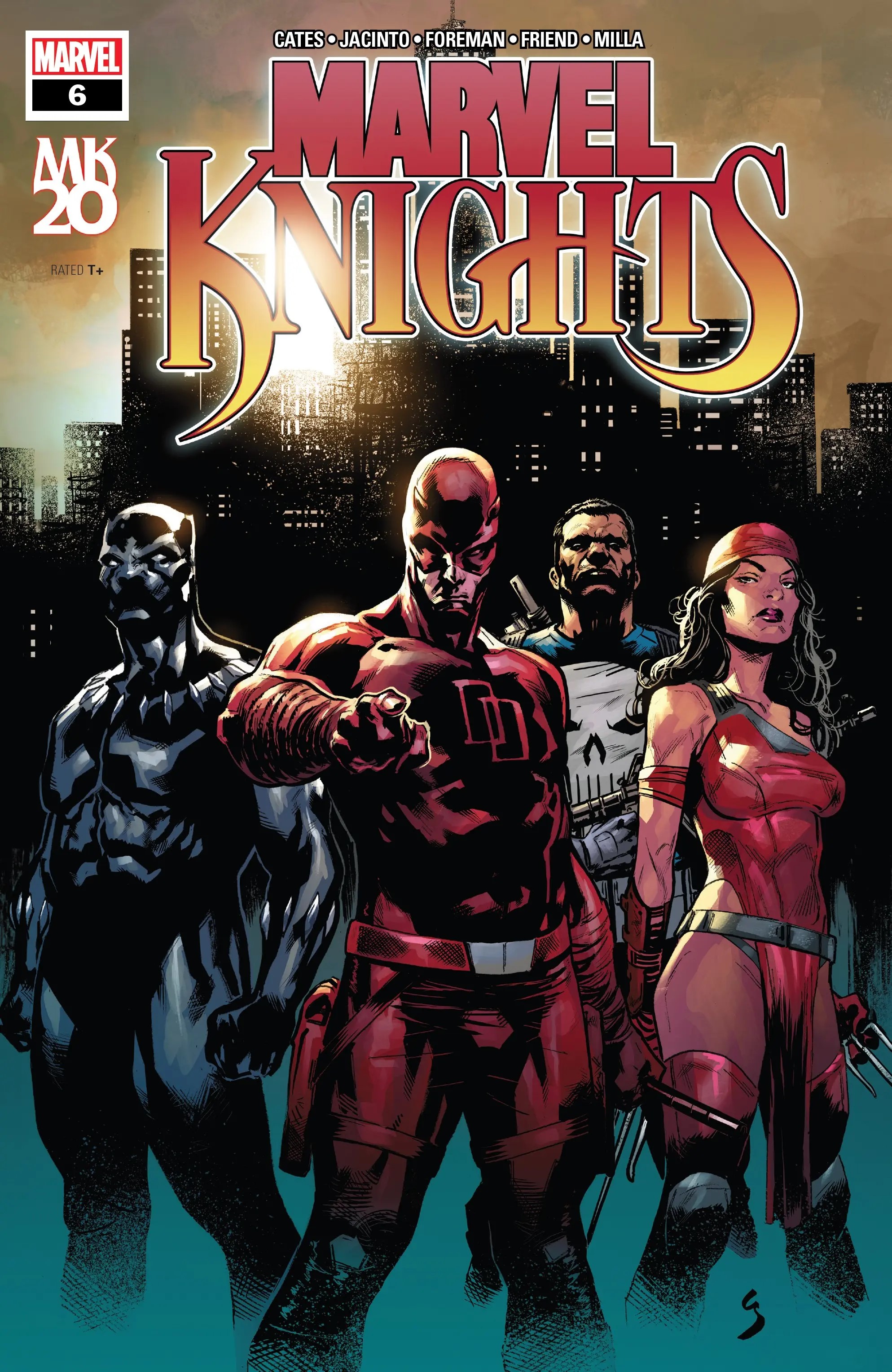 Marvel Knights 20th #6 cover